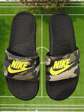 Nike Camo Slides